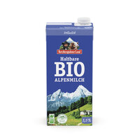 Haltbare Bio-Alpenmilch 3,5% Fett NL-Fair 1/2 Palette