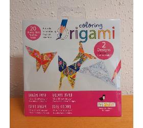 Coloring-Origami Schmetterling