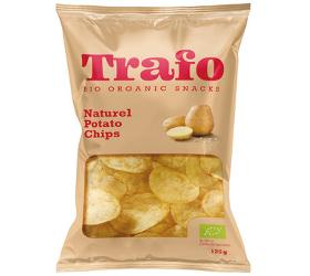 Chips gesalzen Kartoffel