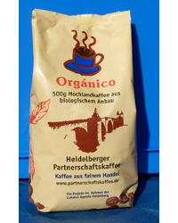 Orgánico Kaffee gemahlen