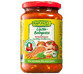 Tomatensauce Linsen-Bolognese