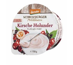 Kirsch-Holunderjoghurt