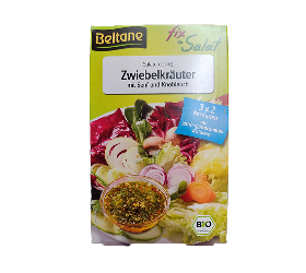 Salatfix-Zwiebelkräuter mit Senf und Knoblauch