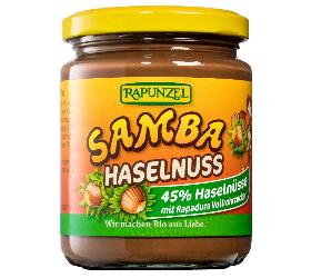 Samba, Haselnuss-Schoko-Creme