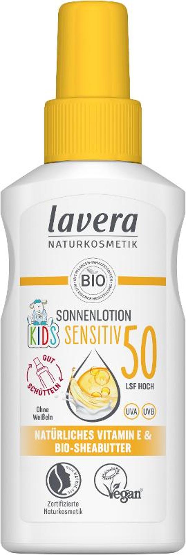 Produktfoto zu Sonnenlotion Sensitiv Kids LSF 50