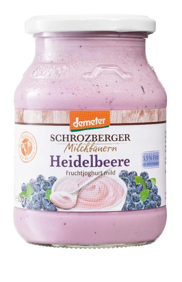 Produktfoto zu Joghurt Heidelbeere 3,5%