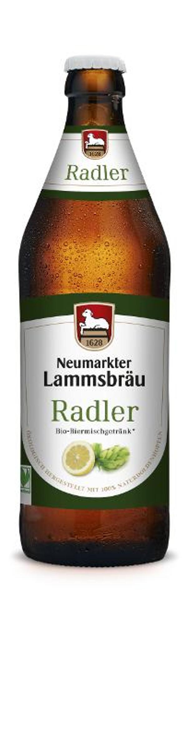 Produktfoto zu Lammsbräu Radler 0,5 l Kasten