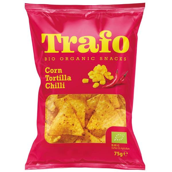 Produktfoto zu Tortilla Chips Chili Mais 75 g
