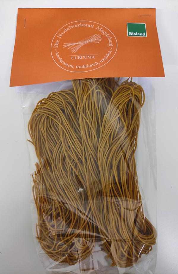Produktfoto zu Spaghetti Curcuma