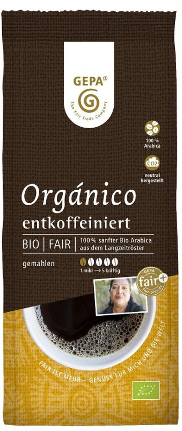 Produktfoto zu cafe organico koffeinfrei 250g