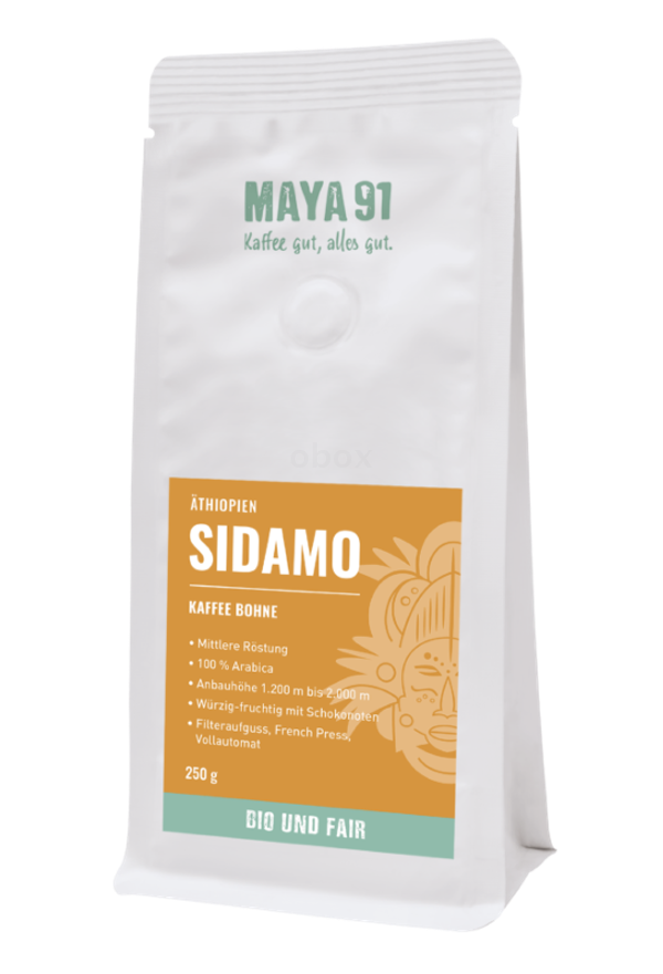 Produktfoto zu Sidamo Kaffee Bohne