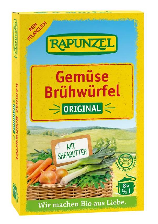 Produktfoto zu Brühwürfel Gemüse Rapunzel