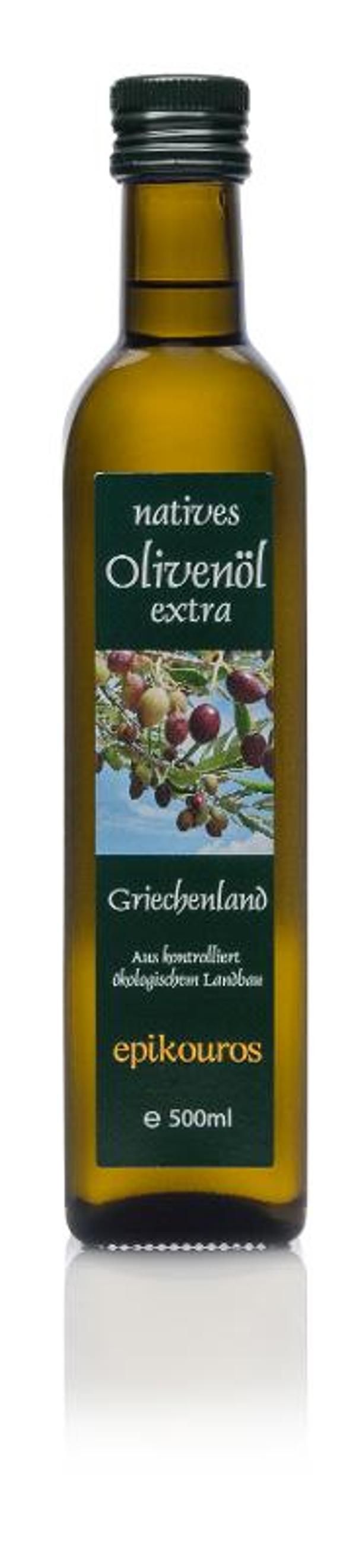 Produktfoto zu Olivenöl  Epikouros 0,5 l
