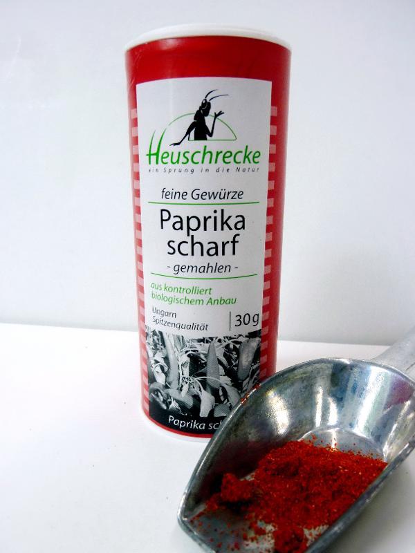 Produktfoto zu Paprika scharf 30 g