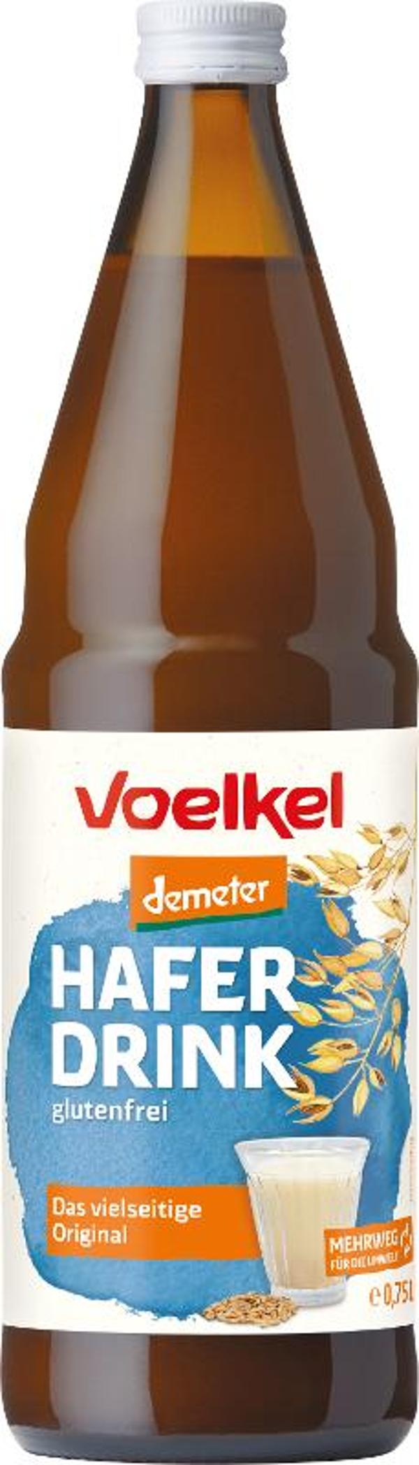 Produktfoto zu Haferdrink Flasche, Völkel, Deutschland, Pfand bitte zurück geben