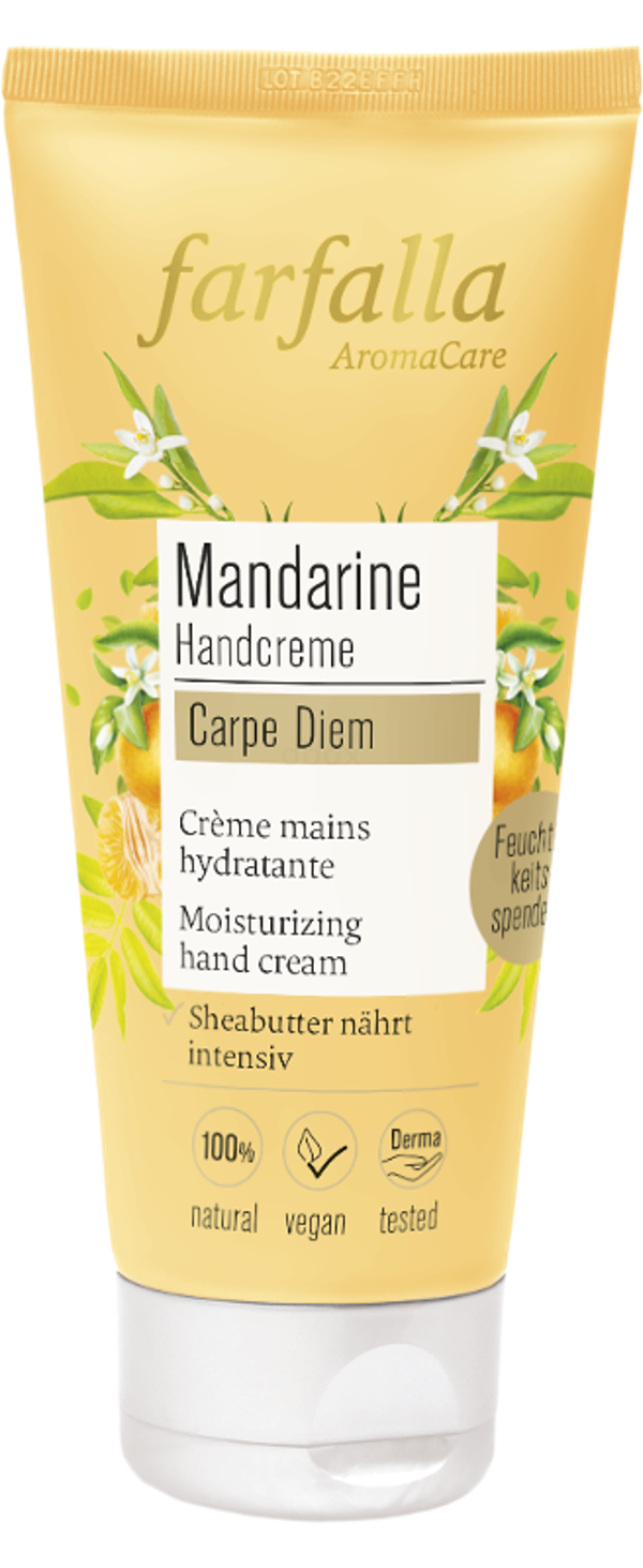 Produktfoto zu Mandarine Feuchtigkeitsspendende Handcreme