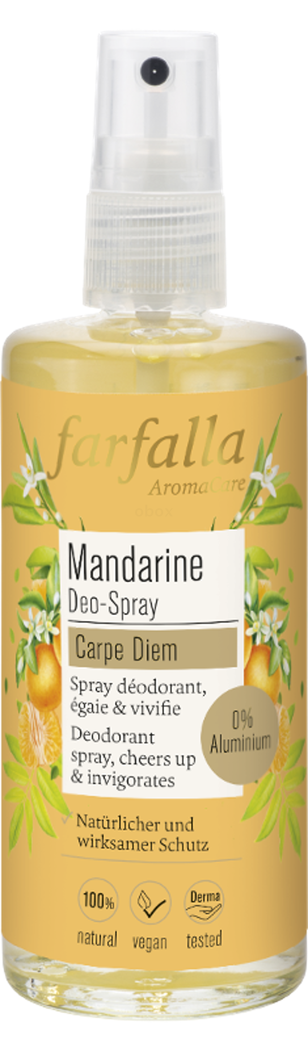 Produktfoto zu Mandarine Deo Spray