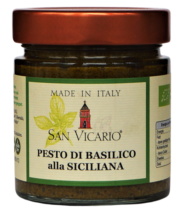 Produktfoto zu Pesto di Basilico alla Sicilia