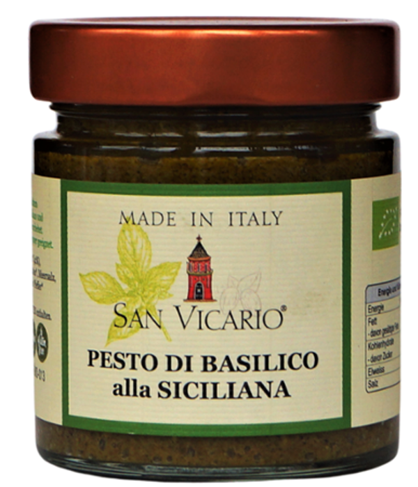 Produktfoto zu Pesto di Basilico alla Sicilia