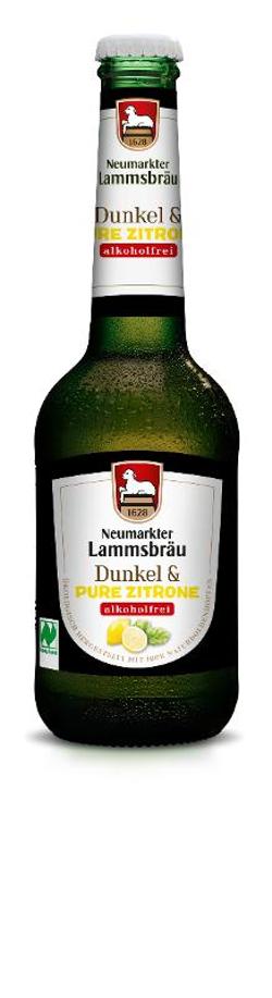 Lammsbräu Dunkel Pure Zitrone alkoholfrei