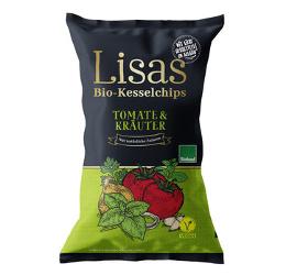 LISAS Kesselchips Tomate & Kräuter 125g