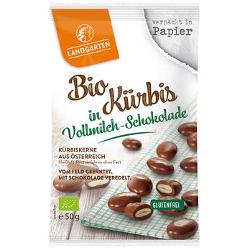 Kürbis in Vollmilch-Schokolade