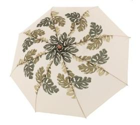 Taschen-Regenschirm beige