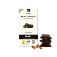 Bio Dattel Schokolade - Edelbitter 80%