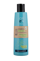 GRN [GRÜN] Shampoo Anti-Fett Meersalz & Bio-Zitronenmelisse - Pure Elements