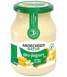 Joghurt Pur Bio Mango-Vanille 500g