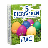 Natur Eierfarben 5 Farbtöne