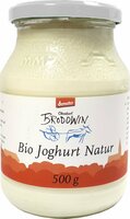 Bio Joghurt Natur im Glas