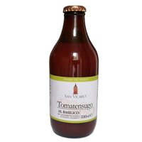 Tomatensugo Basilico aus kleinen Kirschtomaten in Sizilien angebaut und verarbei