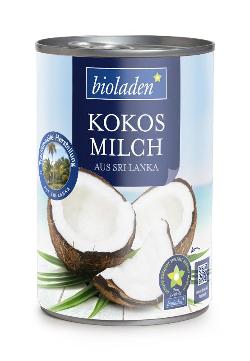 Produktfoto zu Kokosmilch 400ml