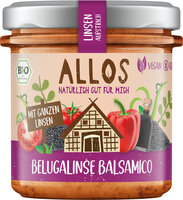 Linsen Aufstrich Belugalinse Balsamico