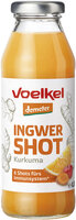 Shot Ingwer & Kurkuma mit Orangensaft und viel Vitamin C aus Acerola