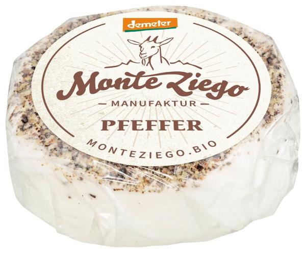 Produktfoto zu Ziegenfrischkäsetörtchen mit Pfeffer 60g Monte Ziego