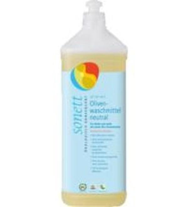 Produktfoto zu Olivenwaschmittel für Wolle und Seide sensitiv 1l Sonett