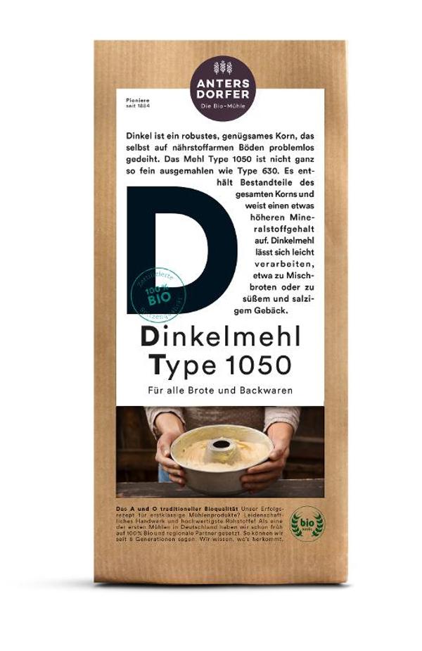 Produktfoto zu Dinkelmehl Type 1050 1kg Antersdorfer Mühle