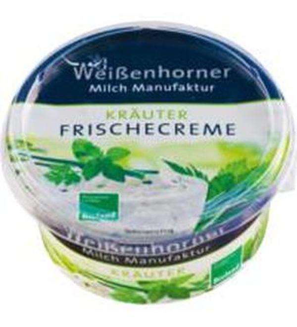 Produktfoto zu Weißenhorner Frischecreme Kräuter 22% 150g Weißenhorner Milch Manufaktur
