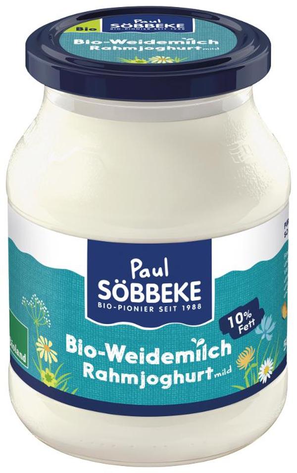 Produktfoto zu Rahmjoghurt mild 10% 500g Söbbeke