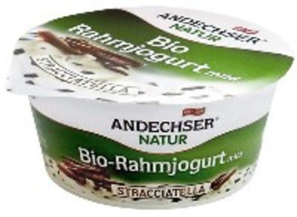 Produktfoto zu Rahmjoghurt Stracciatella 150g Andechser