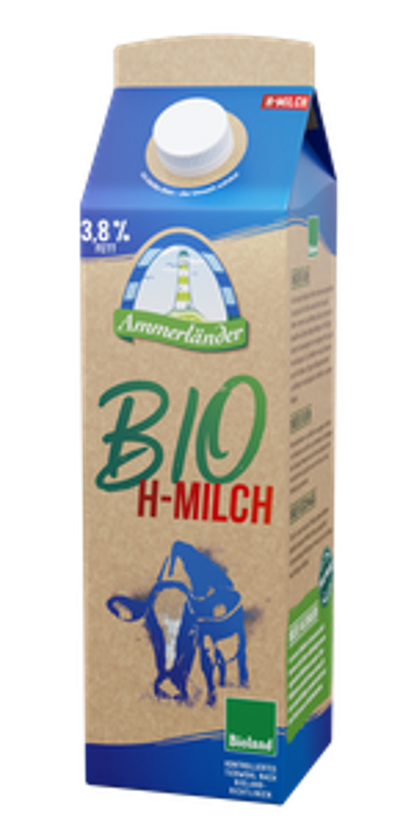 Produktfoto zu H-Milch 3,8% 1 l Ammerländer Molkerei