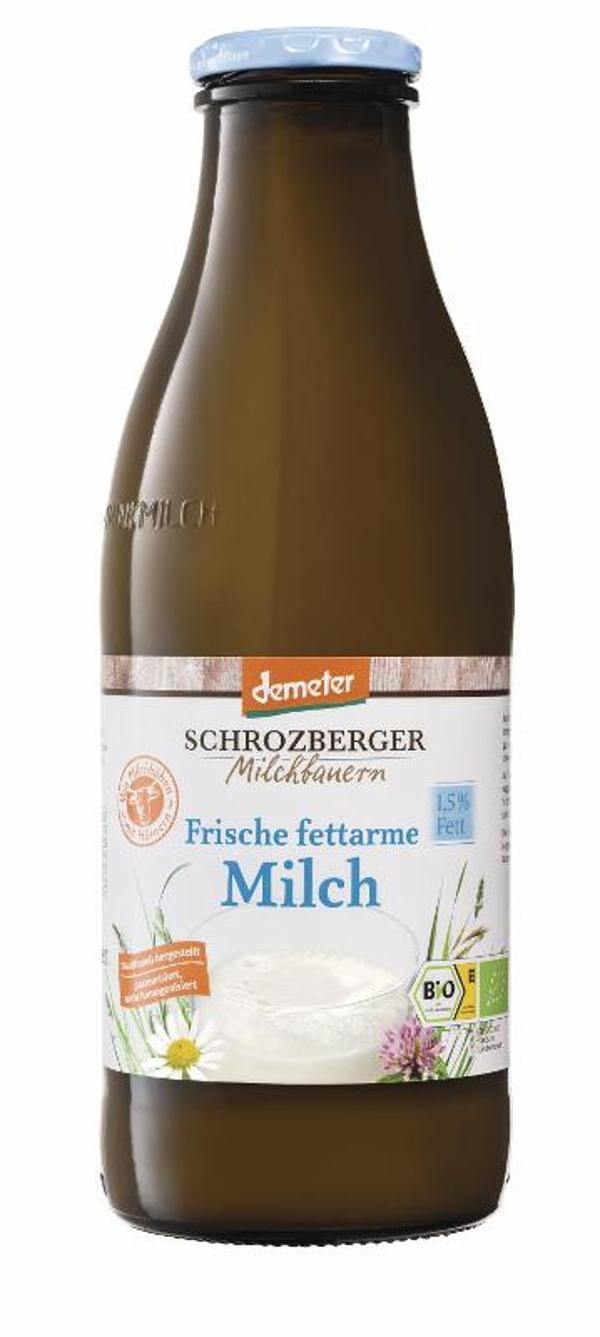 Produktfoto zu Milch fettarm 1,5% Fett 1 l Schrozberger Milchbauern