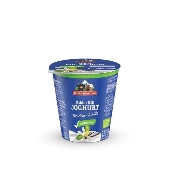 Produktfoto zu Joghurt Vanille laktosefrei 150g Berchtesgadener Land