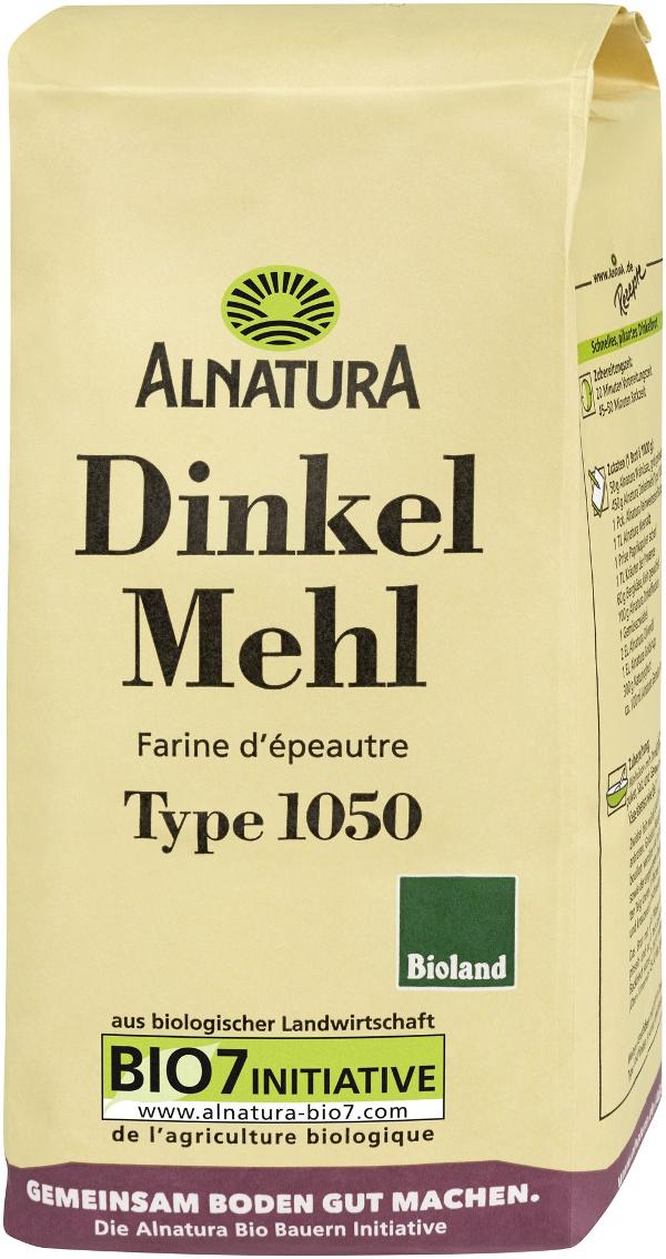 Produktfoto zu Dinkelmehl Type 1050 1kg Alnatura