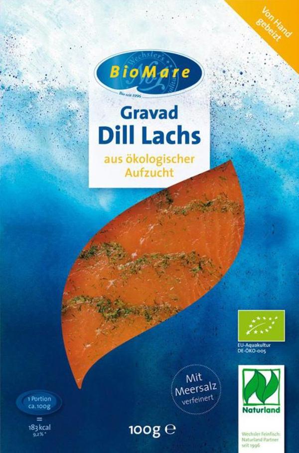Produktfoto zu Gravad Dill Lachs 100g Bio Mare