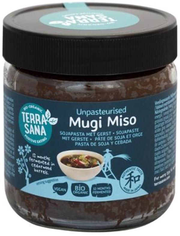 Produktfoto zu Mugi Miso nicht pasteurisiert 350g Terrasana