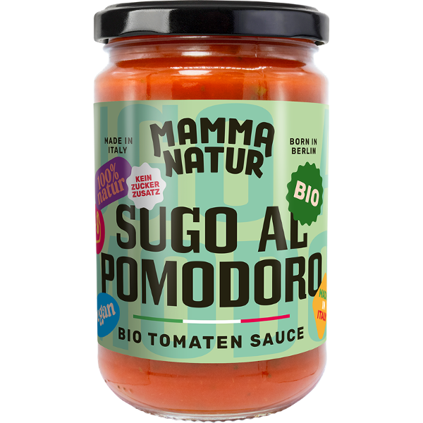 Produktfoto zu Sugo al Pomodoro 300g Mamma Natur