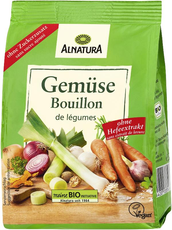 Produktfoto zu Gemüsebouillon hefefrei Nachfüllpackung 290g Alnatura